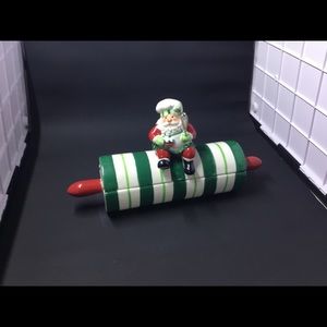 Fitz and Floyd Santa's Kitchen Lidded Box